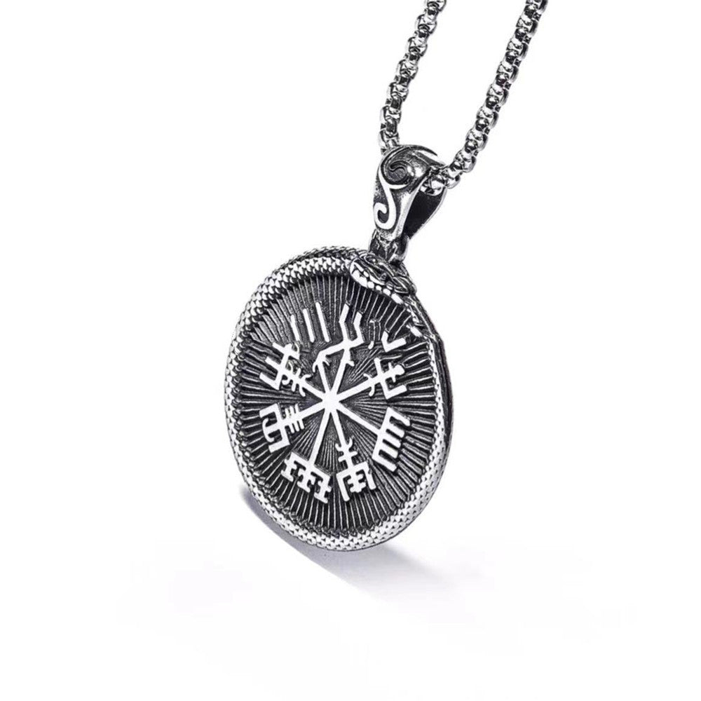 Fashion Snake Titanium Steel Medal Necklace – Stylish Gifts — 1