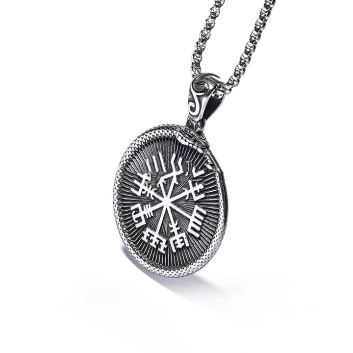 Fashion Snake Titanium Steel Medal Necklace – Stylish Gifts — 1