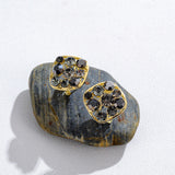 Earrings Frosted Shell Beads Solid Color – Useful Gifts — 5