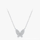 Butterfly Shiny Diamond-encrusted Necklace – Jewelry Gift Ideas — 2