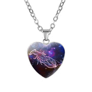 Women's Zodiac Heart Pendant Necklace – Jewelry Gift Ideas — 4