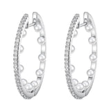 925 Sterling Silver Personalized Fashion Pearl Round – Stylish Gifts — 1