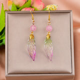 Earrings Vintage Tassel Long Purple – Holiday Gift Ideas — 8