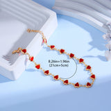Sweet Beaded Candy Color Heart Bracelet – Jewelry Gift Ideas — 8