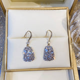 Full Diamond Square Cold Style All-match Earrings – Stylish Gifts — 8