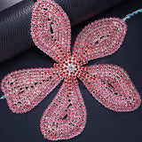 Flower-shaped Rhinestone Chest Necklace Fashion Bikini – Stylish Gifts — 3