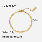 Fashion Simple Ladies Oval Bead Bracelet – Stylish Gifts — 9