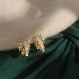 Silver Stud Earrings High Sense French – Special Occasion Gifts — 2