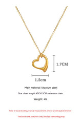 Simple Bracelet Love Heart Furnace Real Gold Cold – Jewelry Gift Ideas — 5