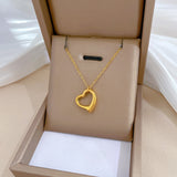 Simple Bracelet Love Heart Furnace Real Gold Cold – Jewelry Gift Ideas — 7
