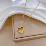 Simple Bracelet Love Heart Furnace Real Gold Cold – Jewelry Gift Ideas — 12