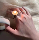 Candle Candlestick Mirror High Profile Retro Ring – Beauty Gifts — 10