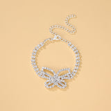 Accessories Full Diamond Butterfly Anklet Multi-layer – Stylish Gifts — 6