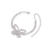 Accessories Full Diamond Butterfly Anklet Multi-layer – Stylish Gifts — 8