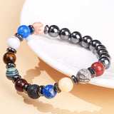 Natural Haematite Planet Galaxy Bracelet Unisex – Jewelry Gift Ideas — 4