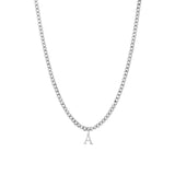 Titanium Steel 26 Letter Necklace Hip Hop Style – Jewelry Gift Ideas — 13