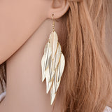 Retro Style Willow Leaf Long Women's Earrings – Stylish Gifts — 9