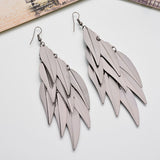Retro Style Willow Leaf Long Women's Earrings – Stylish Gifts — 5