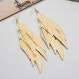 Retro Style Willow Leaf Long Women's Earrings – Stylish Gifts — 6