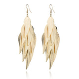 Retro Style Willow Leaf Long Women's Earrings – Stylish Gifts — 8