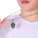 Skull Head Pendant Stainless Steel Ornament Men's – Jewelry Gift Ideas — 16