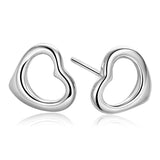 Fashion Version Hollow Heart Shape Stud Earrings – Stylish Gifts — 2