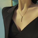 Stainless Steel 14K Gold Natural Necklace – Jewelry Gift Ideas — 8