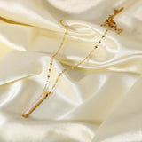 Stainless Steel 14K Gold Natural Necklace – Jewelry Gift Ideas — 10