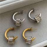 Women's Minimalist And Stylish Gold-plated Earrings – Gifts for Her — 9