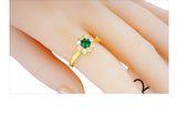 Spinning Ring Necklace Two-piece Work Zircon – Jewelry Gift Ideas — 4