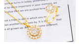 Spinning Ring Necklace Two-piece Work Zircon – Jewelry Gift Ideas — 14