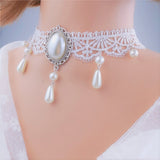 Personalized Multi-layer Crystal Lace Necklace – Jewelry Gift Ideas — 5