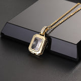 RETRO Geometric Color Zircon Necklace – Jewelry Gift Ideas — 12