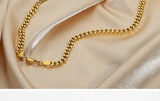 Stainless Steel 4mm Exquisite Necklace Ornament – Jewelry Gift Ideas — 14