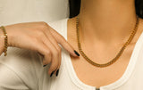 Stainless Steel 4mm Exquisite Necklace Ornament – Jewelry Gift Ideas — 15