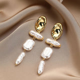 Exaggerated Irregular Baroque Pearl Earrings – Stylish Gifts — 9