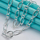 Women's Fashion Circle OT Buckle Necklace – Jewelry Gift Ideas — 3