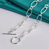 Women's Fashion Circle OT Buckle Necklace – Jewelry Gift Ideas — 11
