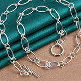 Women's Fashion Circle OT Buckle Necklace – Jewelry Gift Ideas — 7