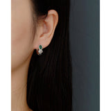 Whole Body Silver Emerald Eardrops Earrings Fashion – Stylish Gifts — 17