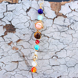 Universe Solar System Natural Stone Earrings – Holiday Gift Ideas — 6