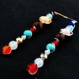 Universe Solar System Natural Stone Earrings – Holiday Gift Ideas — 7