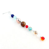 Universe Solar System Natural Stone Earrings – Holiday Gift Ideas — 13