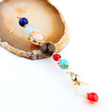 Universe Solar System Natural Stone Earrings – Holiday Gift Ideas — 3