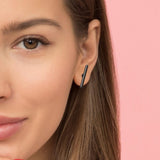 Female Minimalist Long Straight T-pole Stick Earrings – Gifts for Her — 5