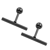 Female Minimalist Long Straight T-pole Stick Earrings – Gifts for Her — 12