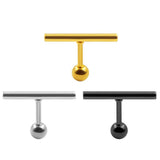 Female Minimalist Long Straight T-pole Stick Earrings – Gifts for Her — 9