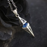 Inlaid Zircon Diamond Pendant Vintage Necklace – Jewelry Gift Ideas — 9