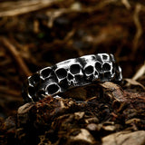 Stainless Steel Skull Ring – Everyday Gifts — 4