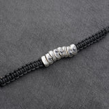 Silver Parachute Cord Woven Bracelet Skull Armour – Jewelry Gift Ideas — 11